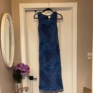 Y2K/90s Boutique Europa Paisley-Print Maxi Dress - XS/S